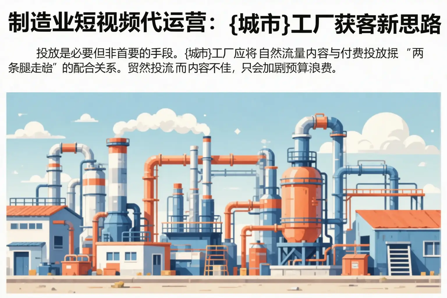 制造业短视频代运营：普安工厂获客新思路